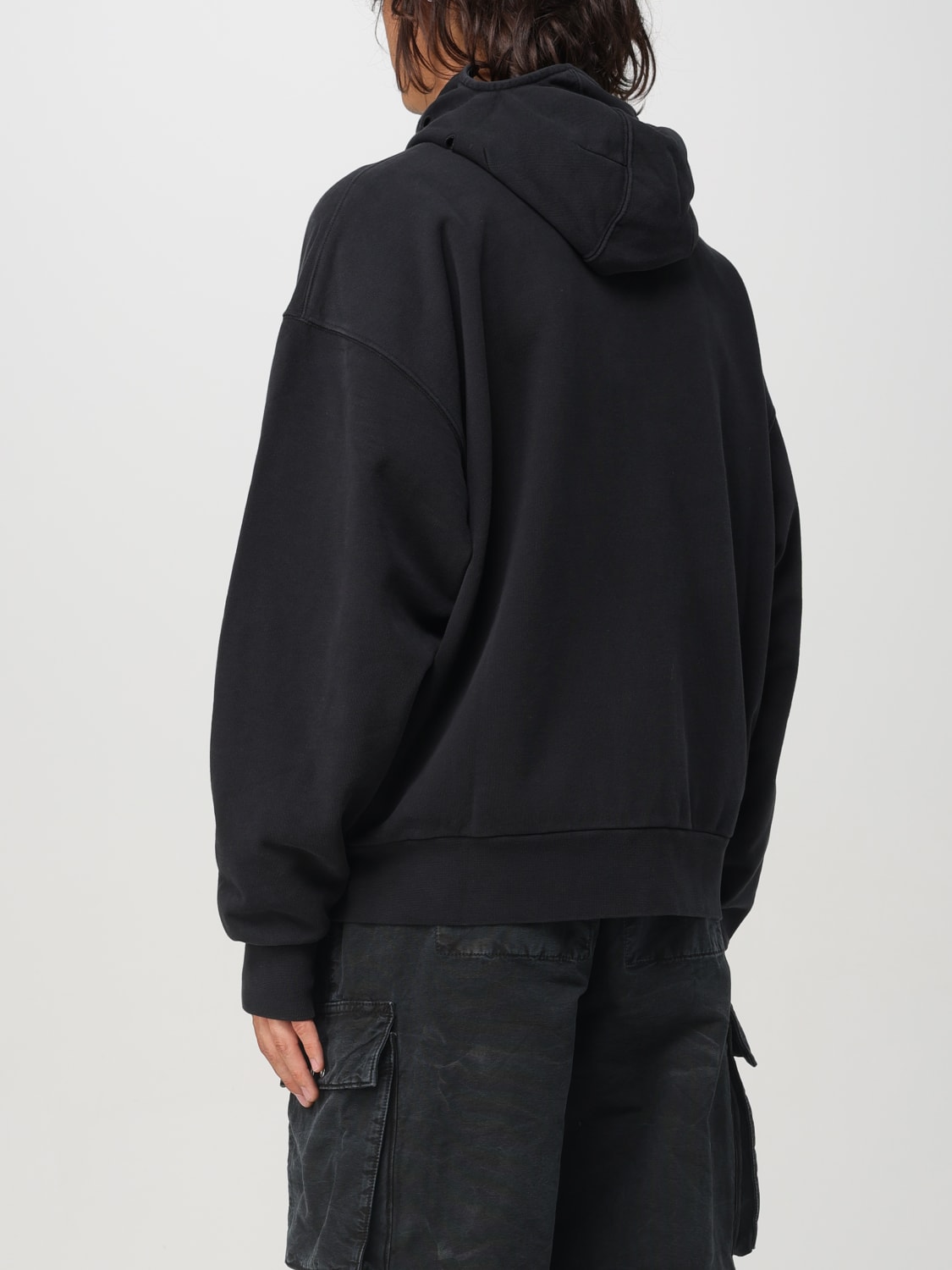 44 LABEL GROUP SWEATSHIRT: Sweatshirt men 44 Label Group, Black - Img 3