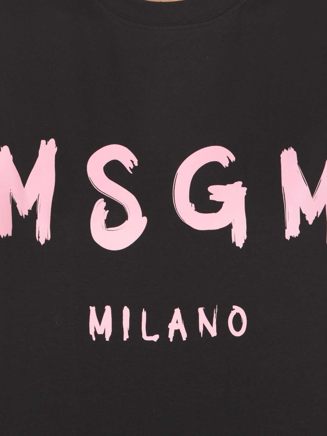 MSGM 티셔츠: 티셔츠 여성 MSGM, 블랙 - Img 4