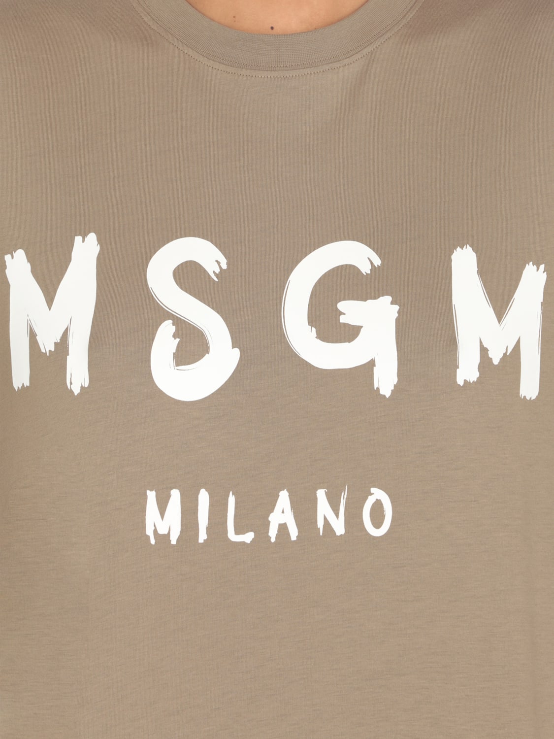 MSGM T-SHIRT: T-shirt femme MSGM, Vert - Img 3