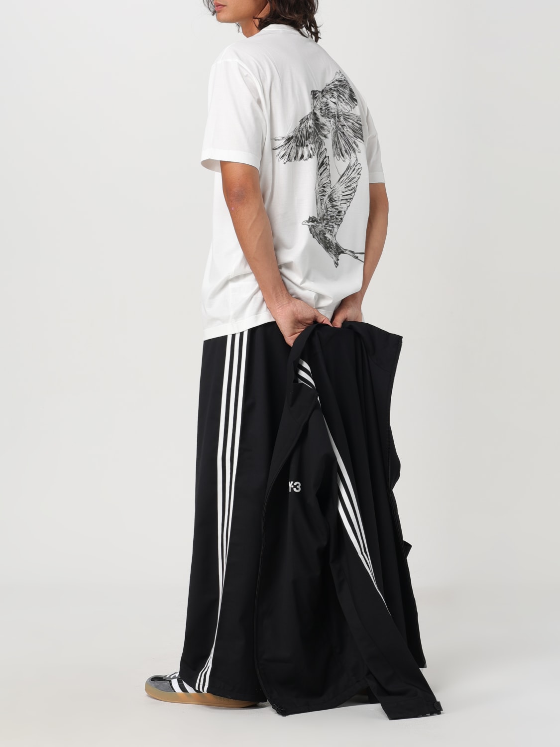 Y-3 PANTS: Pants men Y-3, Black - Img 2