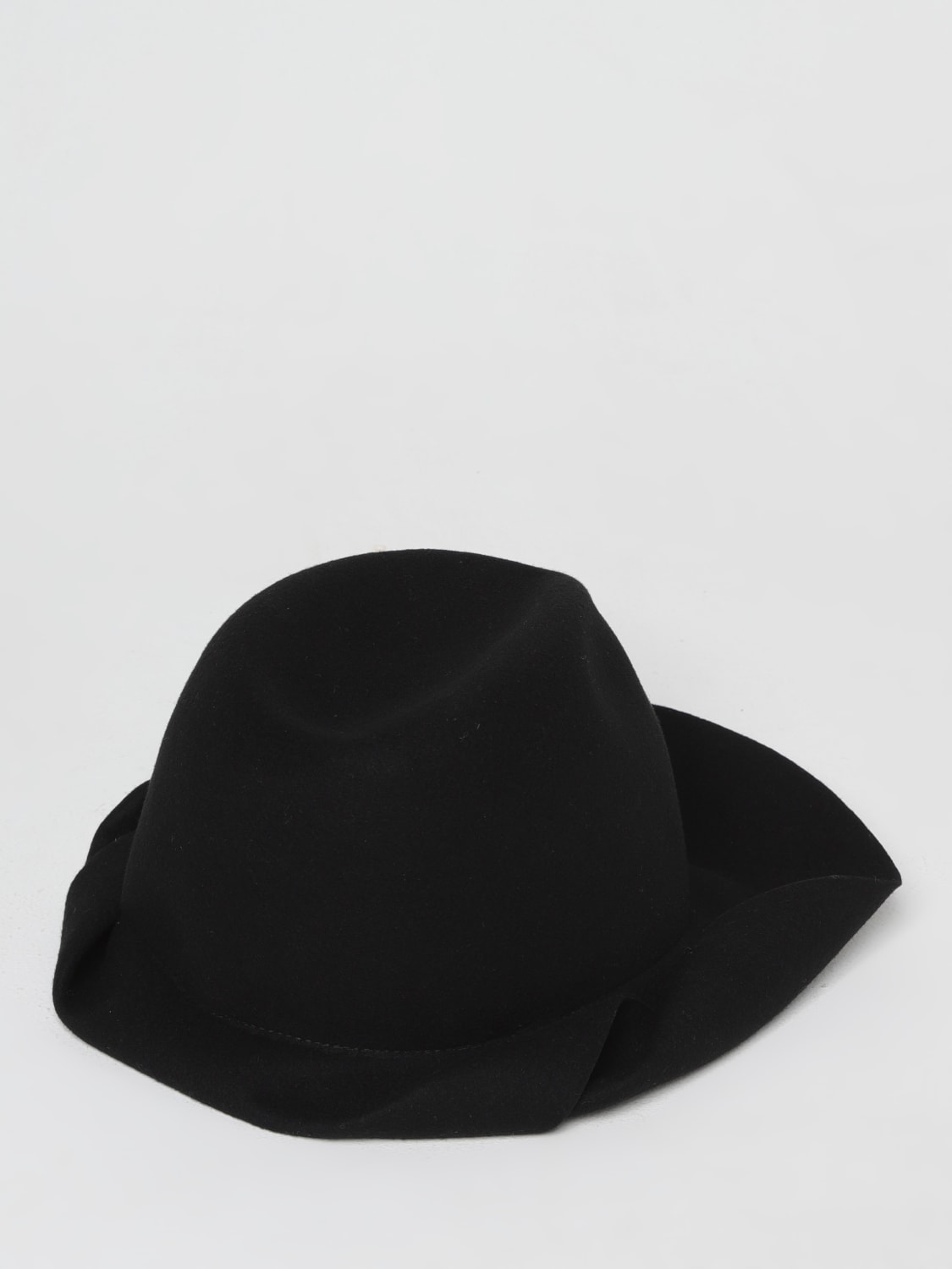 YOHJI YAMAMOTO HAT: Hat men Yohji Yamamoto, Black - Img 2