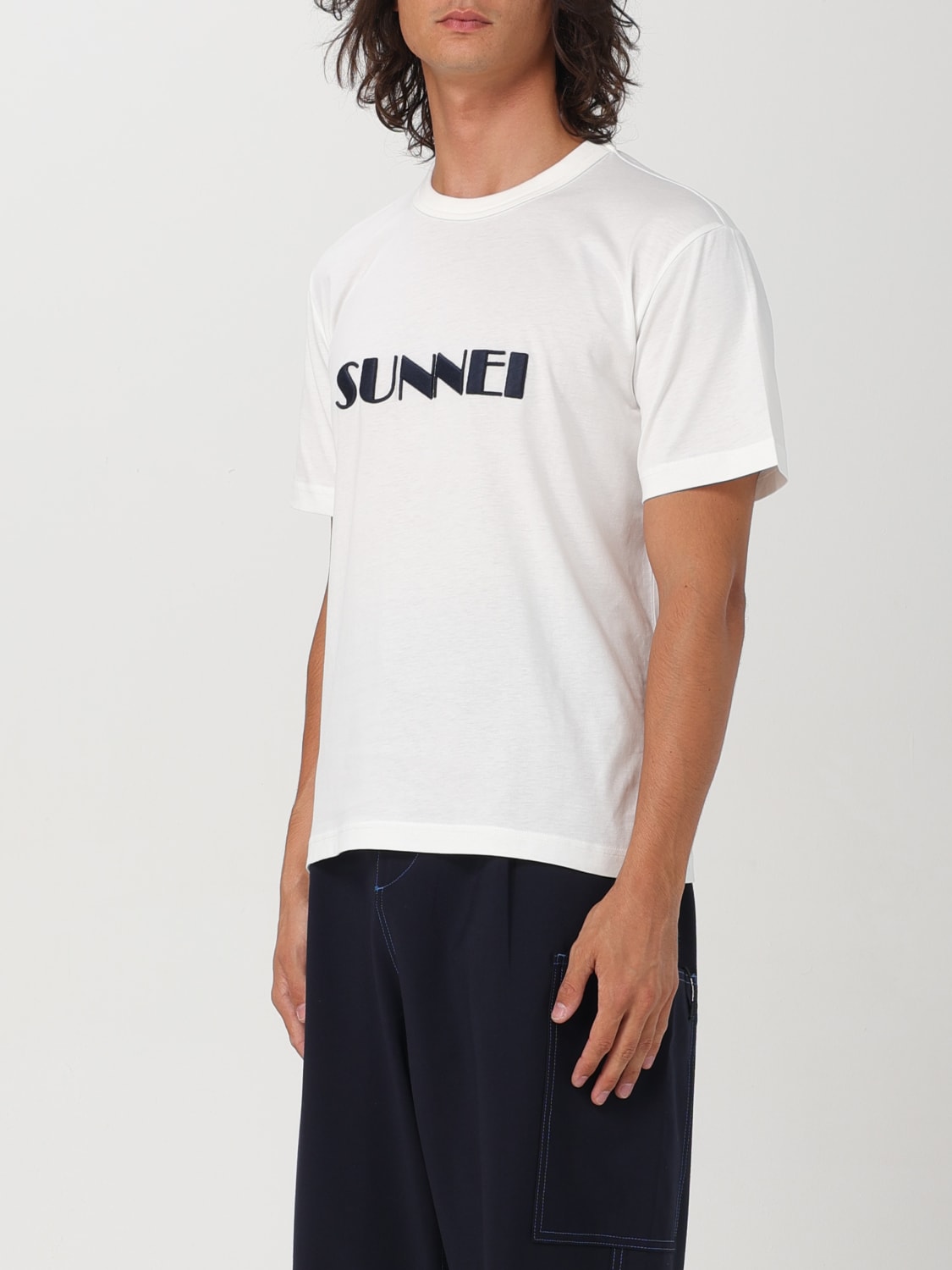 SUNNEI T-SHIRT: T-shirt men Sunnei, White 1 - Img 4