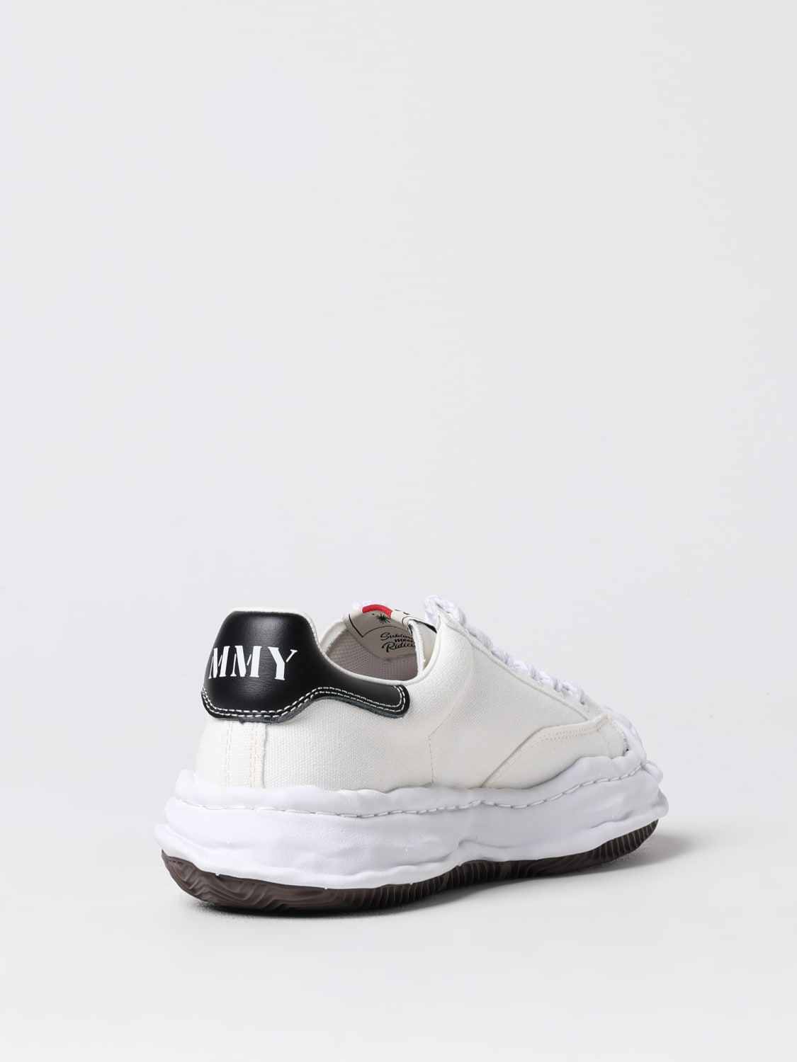 MAISON MIHARA YASUHIRO SNEAKERS: Sneakers Blakey Maison Mihara Yasuhiro in canvas di cotone , Bianco - Img 3