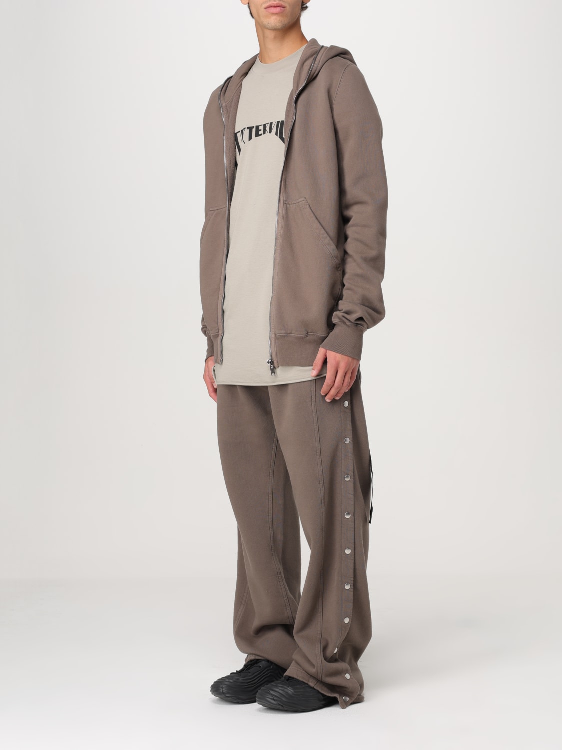 RICK OWENS DRKSHDW SWEATSHIRT: Sweatshirt men Drkshdw, Dust - Img 4