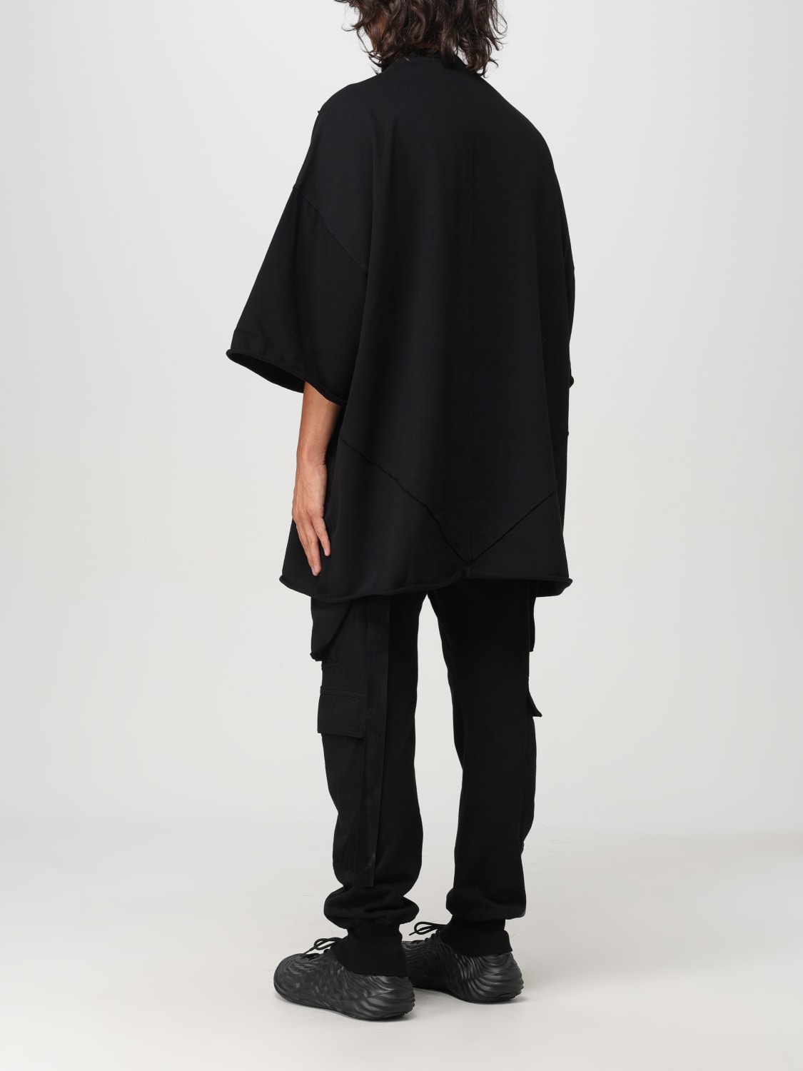 RICK OWENS DRKSHDW T-SHIRT: T-shirt men Drkshdw, Black - Img 3