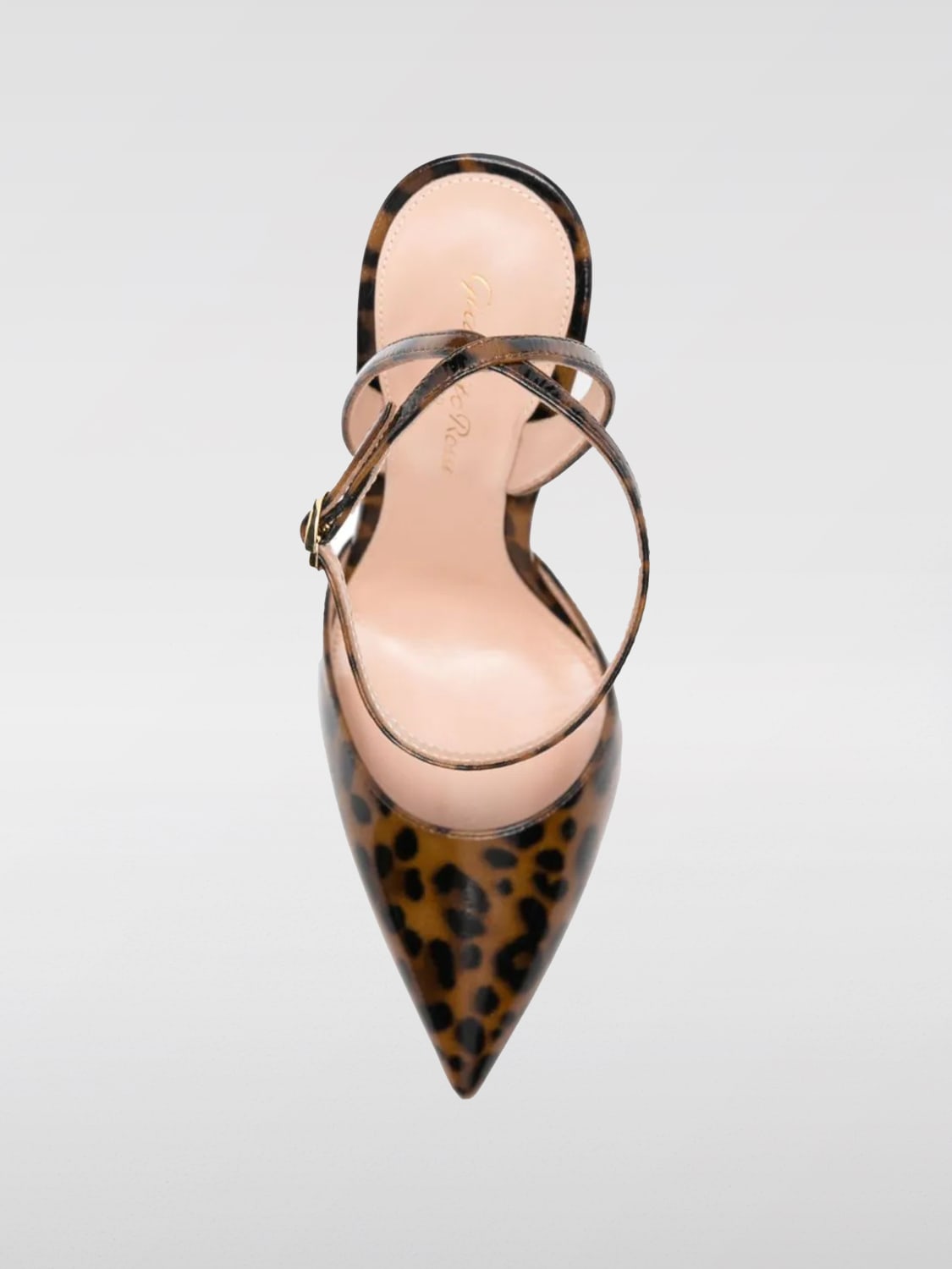 シューズ・サンダルその他 GIANVITO ROSSI Woman High heel shoes Brown G9541355RIC BROWN Gianvito Rossi: Brown Strappy 55 Heeled Sandals | SSENSE