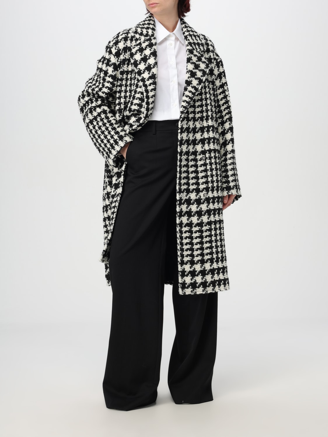 DOLCE & GABBANA COAT: Coat woman Dolce & Gabbana, Black - Img 2