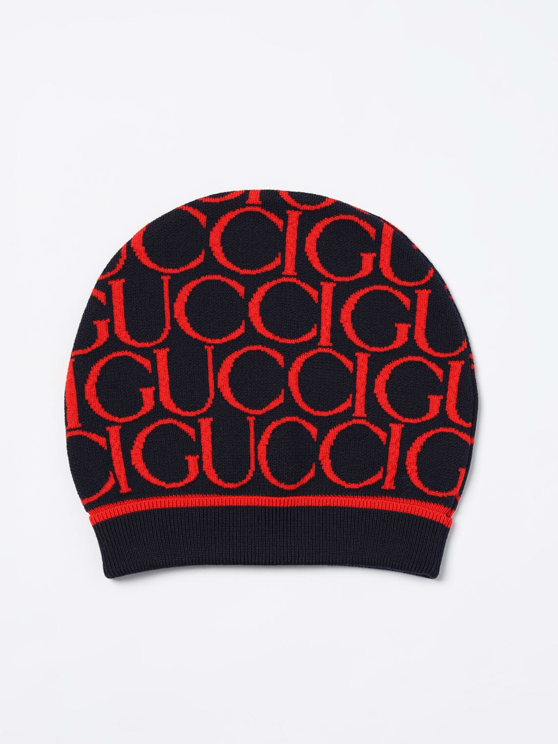 GUCCI Hat kids Red Gucci hat 7922004K206 online at GIGLIO.COM