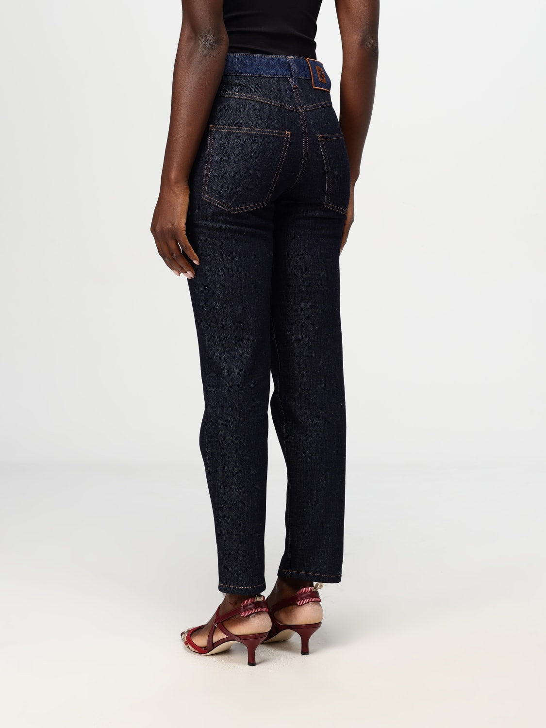 FENDI JEANS: Jeans damen Fendi, Denim - Img 3