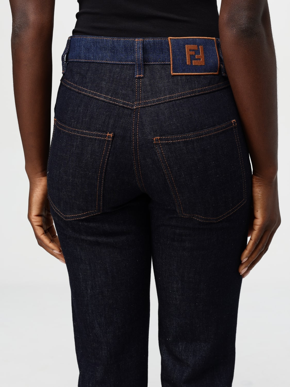 FENDI JEANS: Jeans damen Fendi, Denim - Img 5