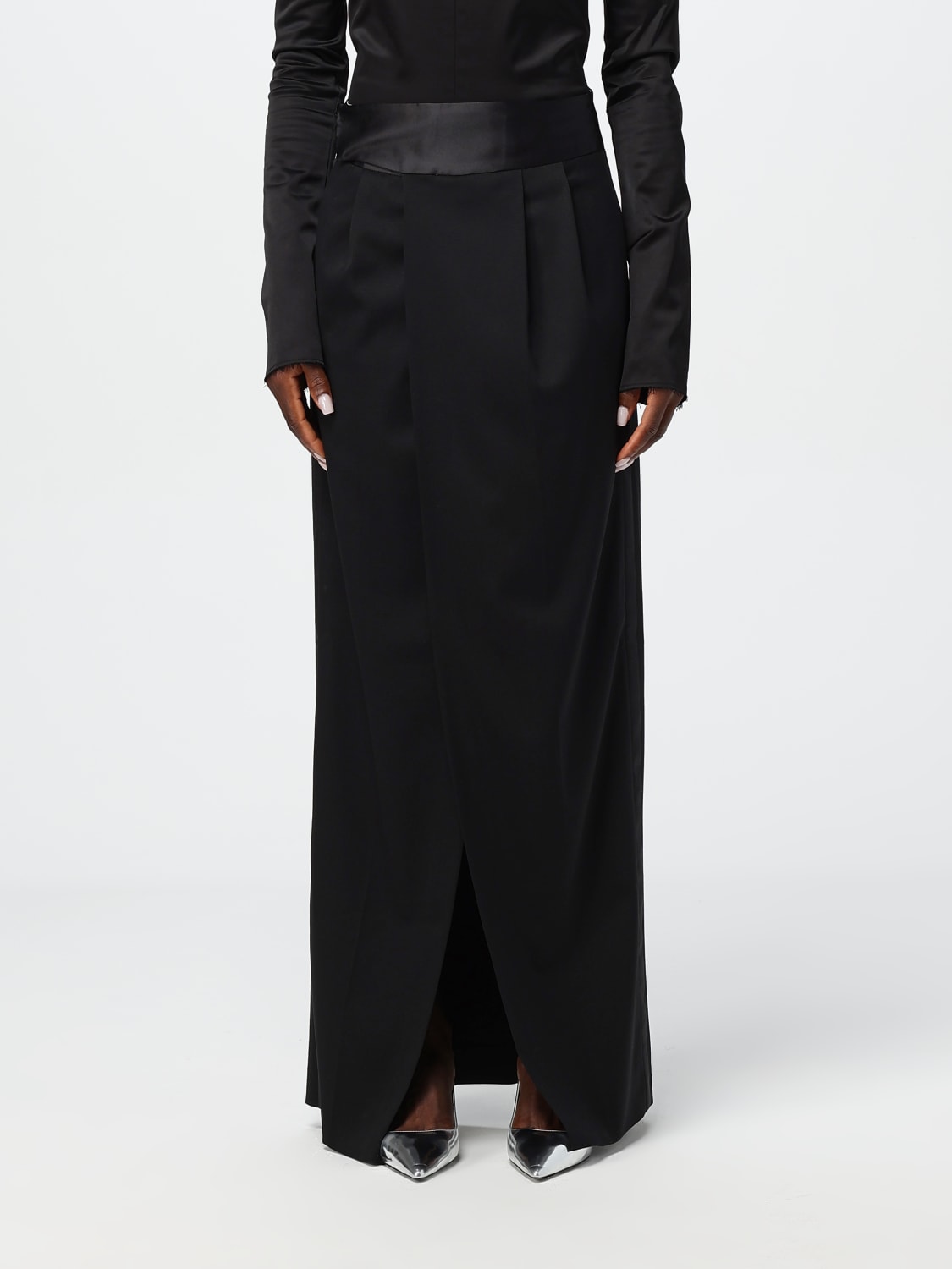 MM6 MAISON MARGIELA SKIRT: Skirt woman Mm6 Maison Margiela, Black - Img 1