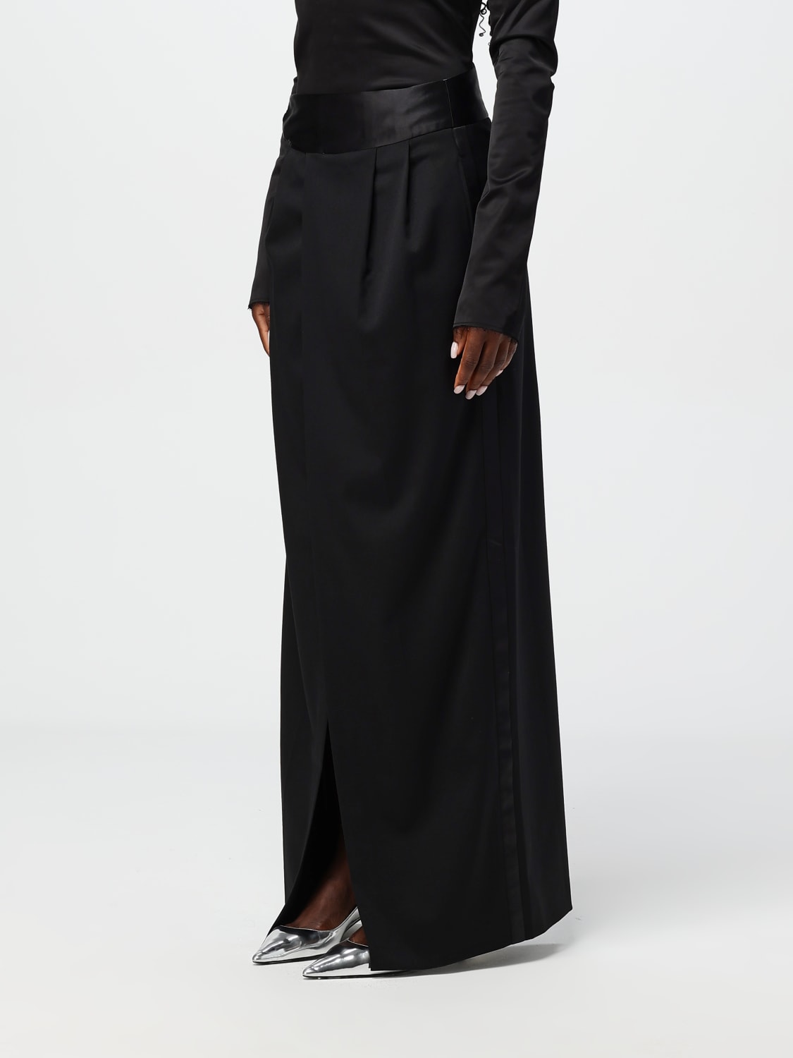 MM6 MAISON MARGIELA SKIRT: Skirt woman Mm6 Maison Margiela, Black - Img 3