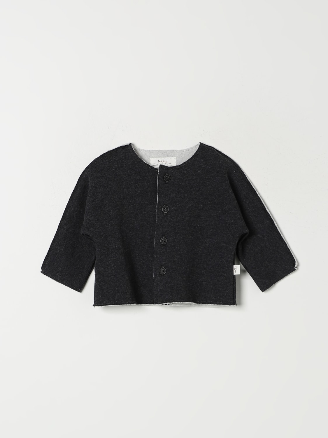 TEDDY & MINOU JACKET: Jacket kids Teddy & Minou, Black - Img 1