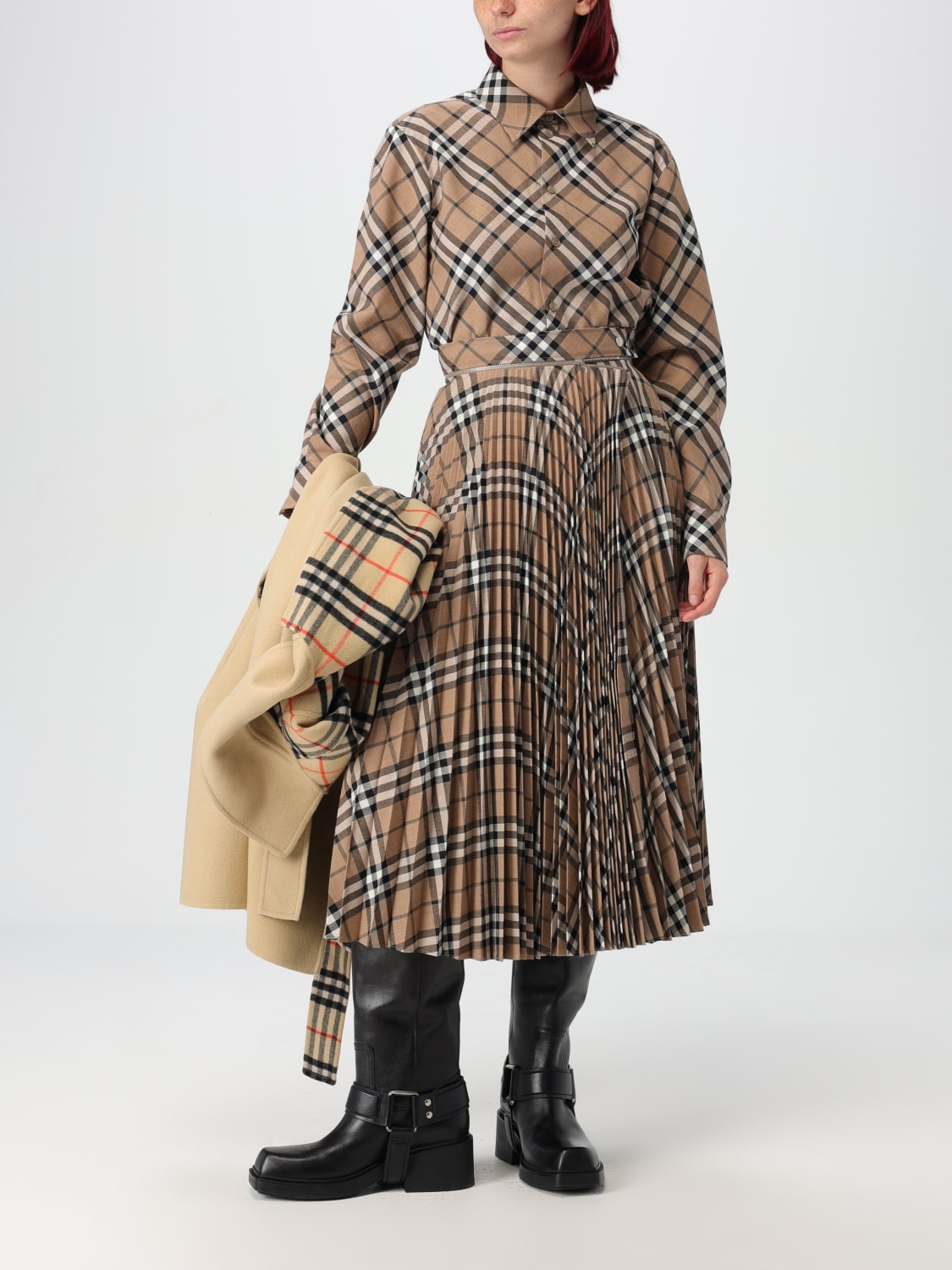 BURBERRY：スカート レディース - マルチカラー | GIGLIO.COMオンラインのBurberry スカート 8093011