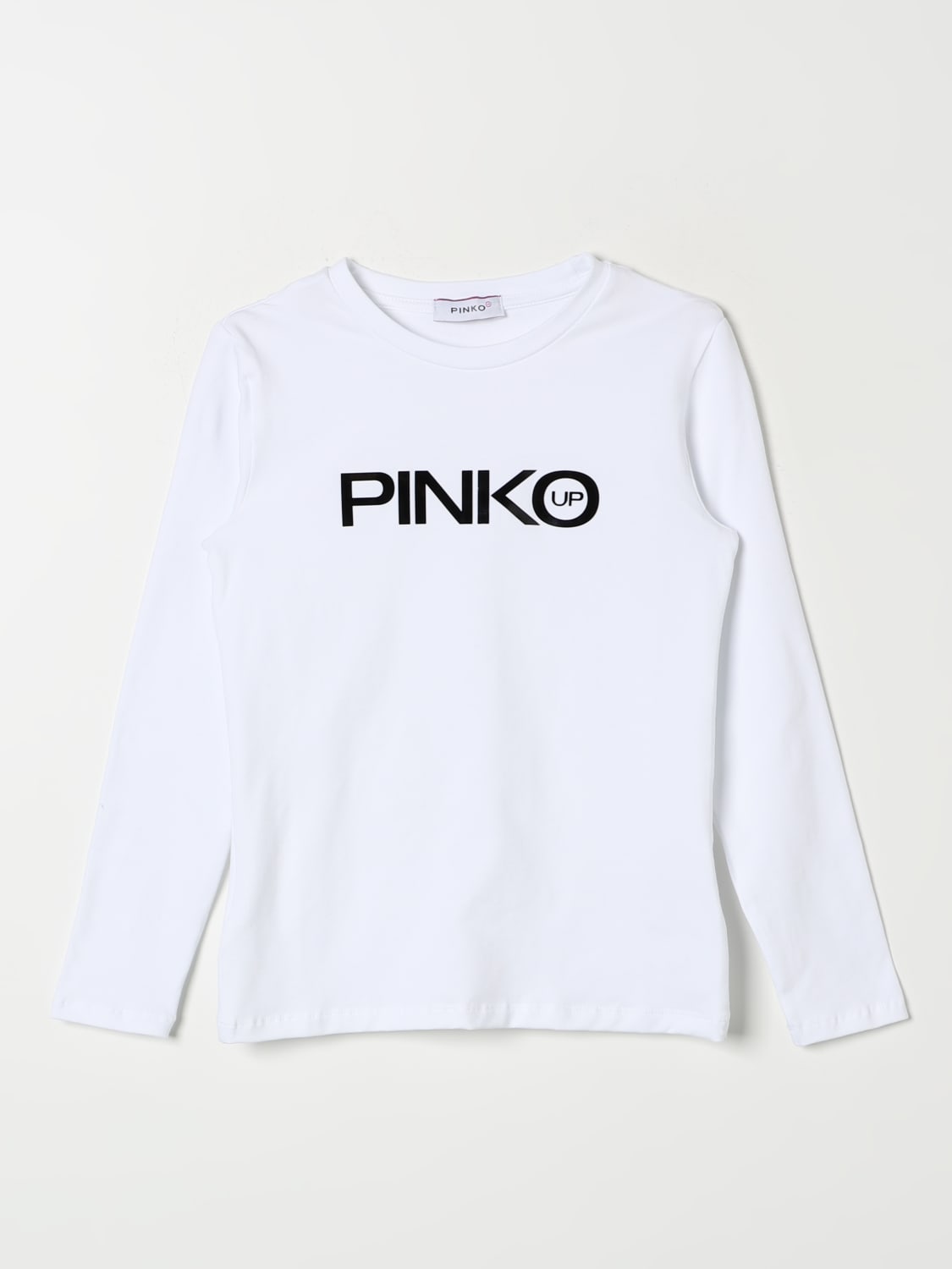 PINKO SWEATER: Pinko cotton shirt with logo , White - Img 1