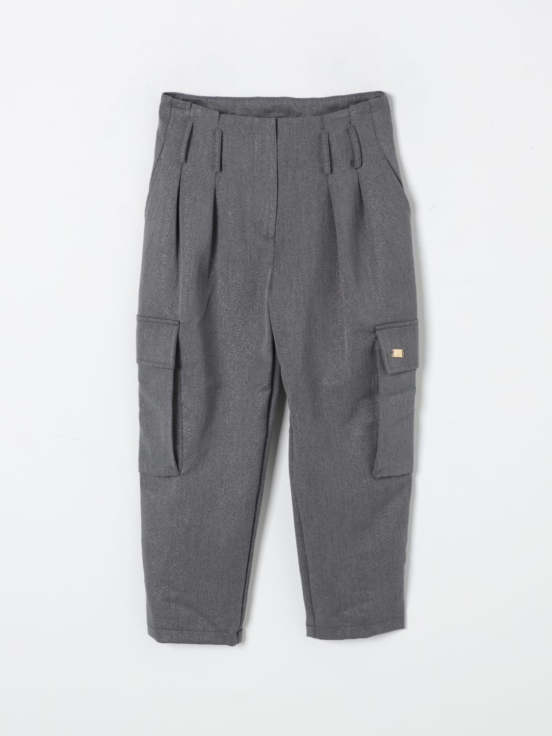 PINKO PANTS: Pants kids Pinko, Grey - Img 1