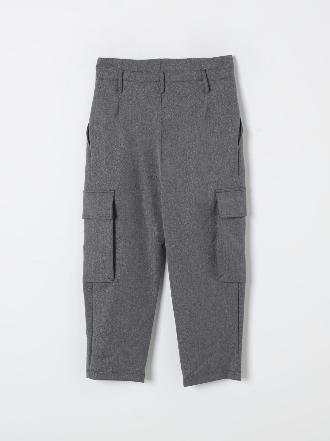 PINKO PANTS: Pants kids Pinko, Grey - Img 2