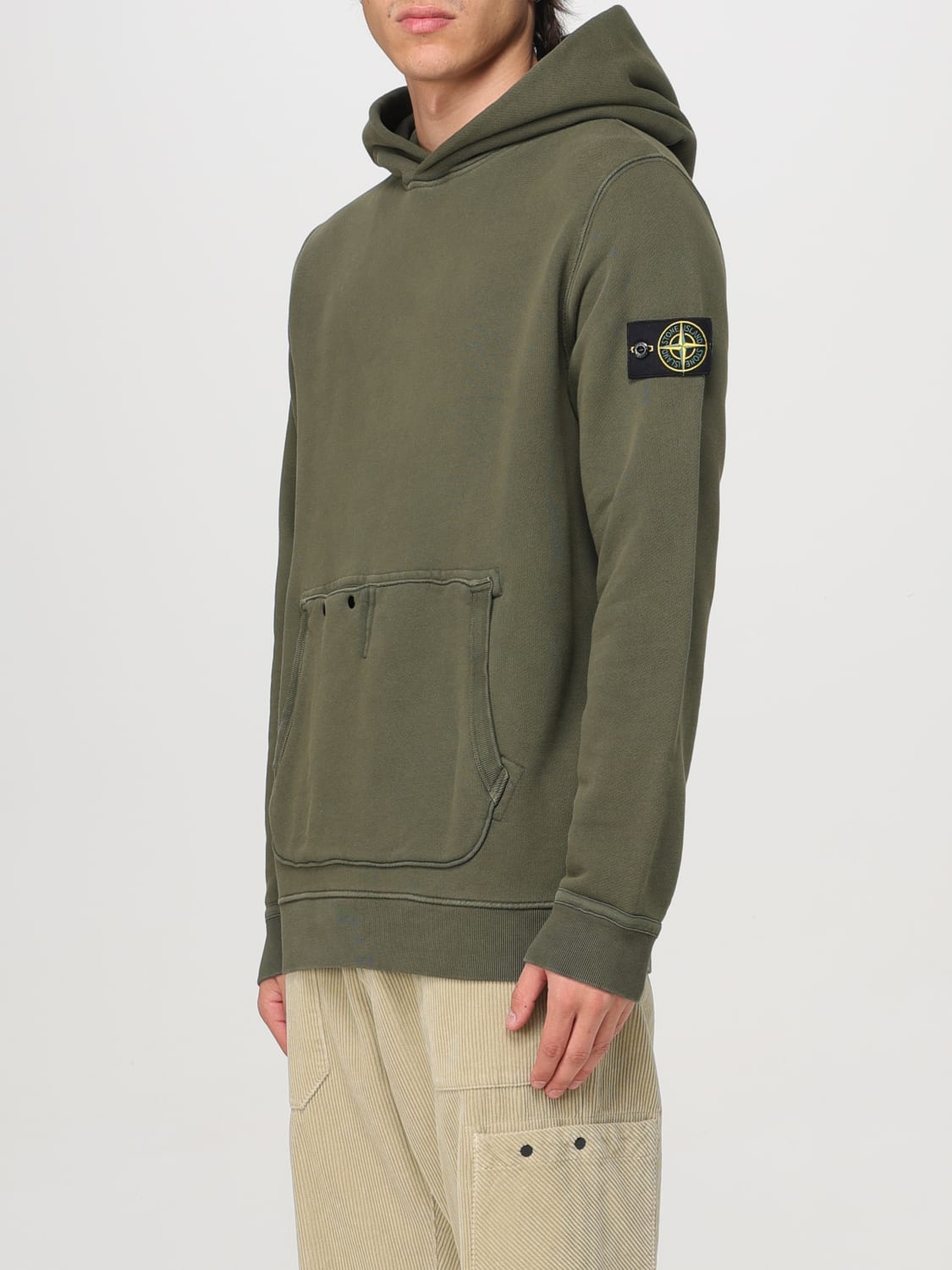 STONE ISLAND SUDADERA: Sudadera hombre Stone Island, Musgo - Img 4