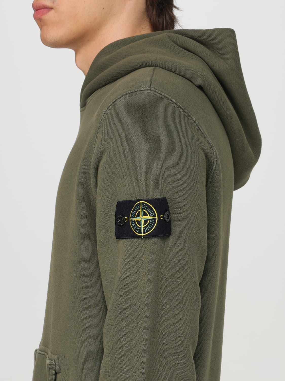 STONE ISLAND SUDADERA: Sudadera hombre Stone Island, Musgo - Img 5