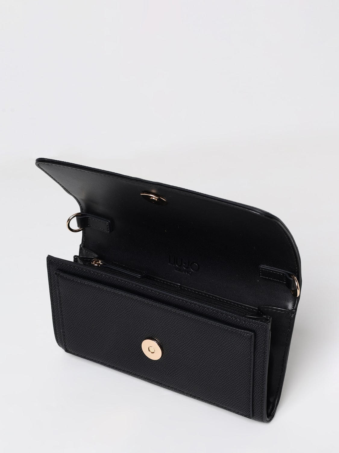 LIU JO: Wallet woman - Black | Liu Jo wallet AF4272E0087