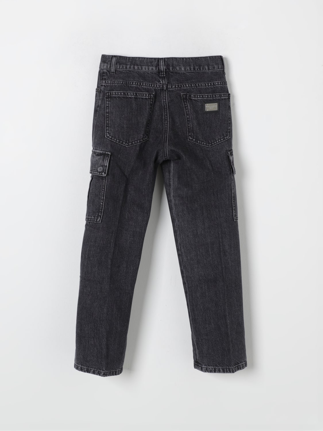 DOLCE & GABBANA JEANS: Jeans kinder Dolce & Gabbana, Schwarz - Img 2