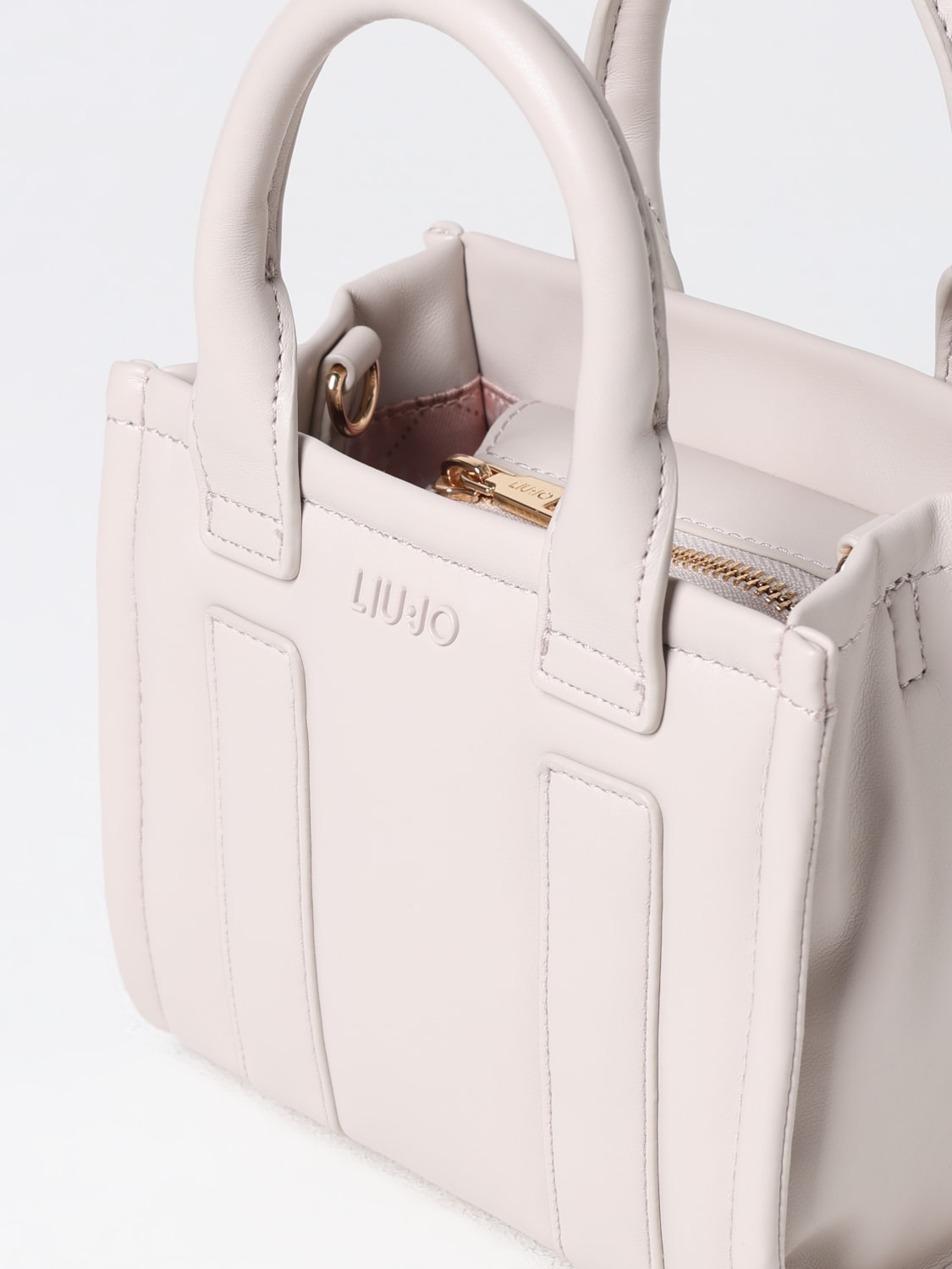 LIU JO MINI BAG: Handbag woman Liu Jo, White - Img 3