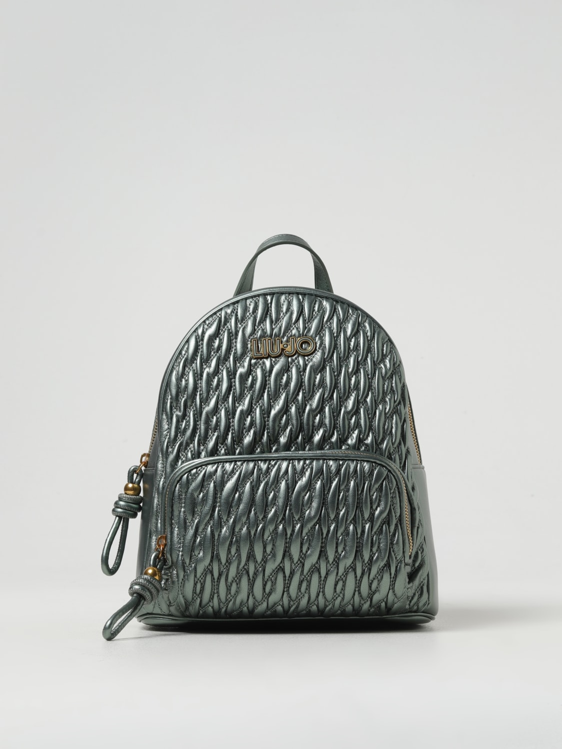 LIU JO BACKPACK: Backpack woman Liu Jo, Green - Img 1