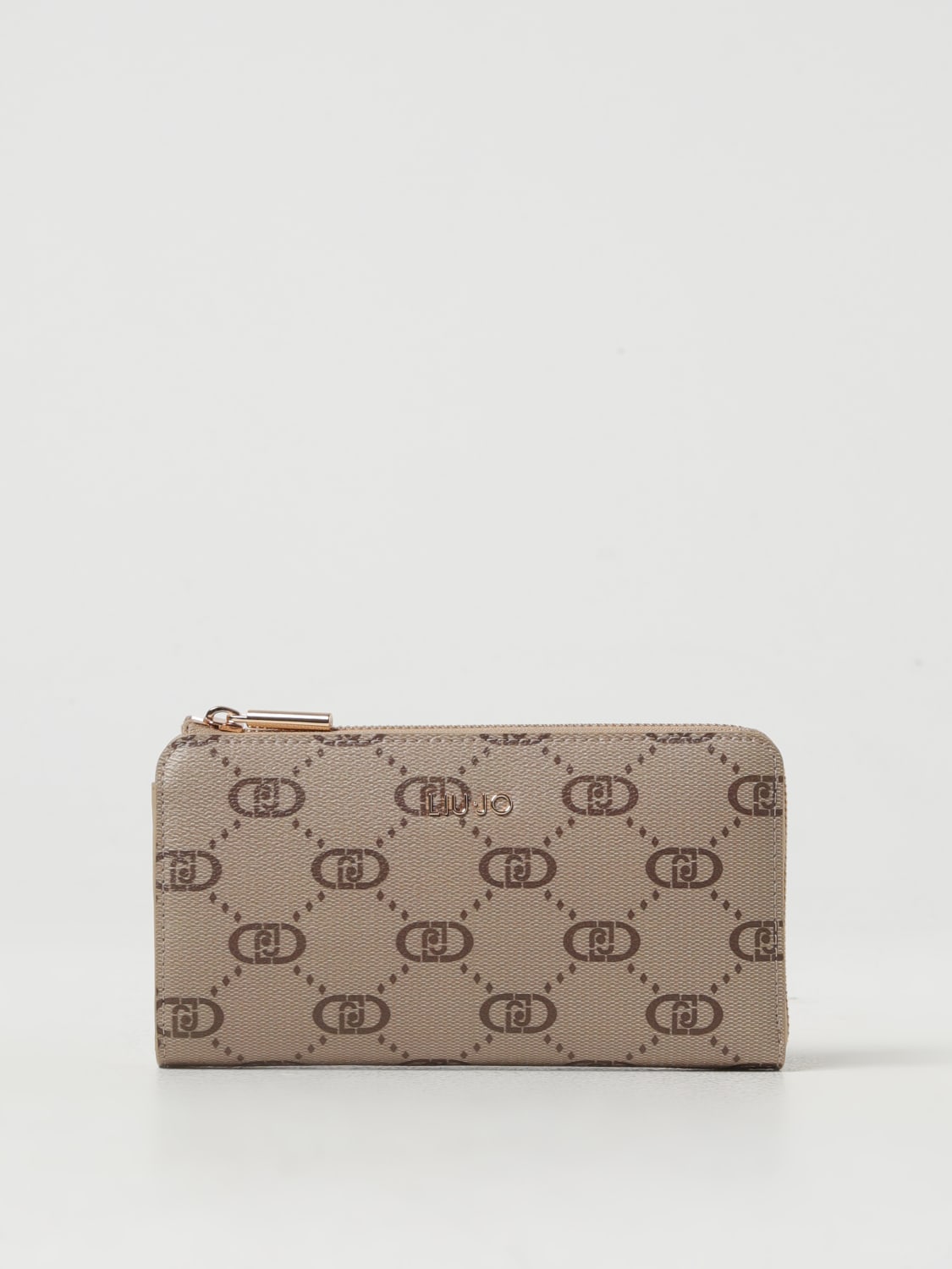 LIU JO PORTEFEUILLE: Portefeuille femme Liu Jo, Beige - Img 1