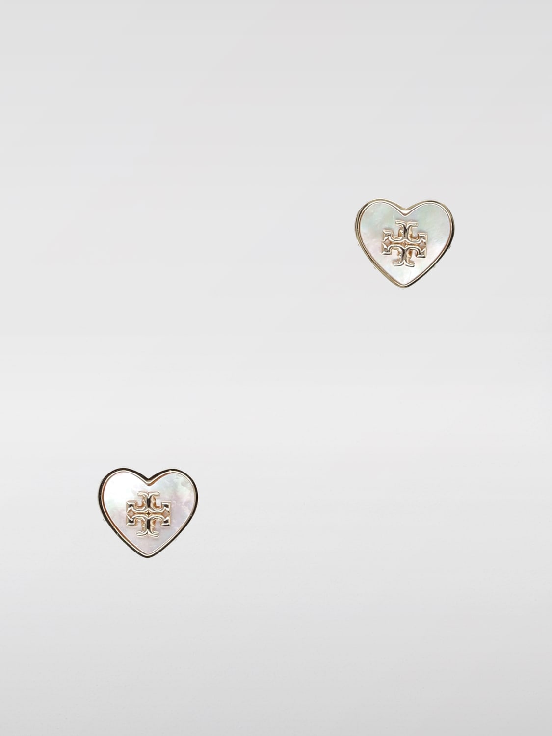 Giglio Orecchini Tory Burch in ottone con madreperla