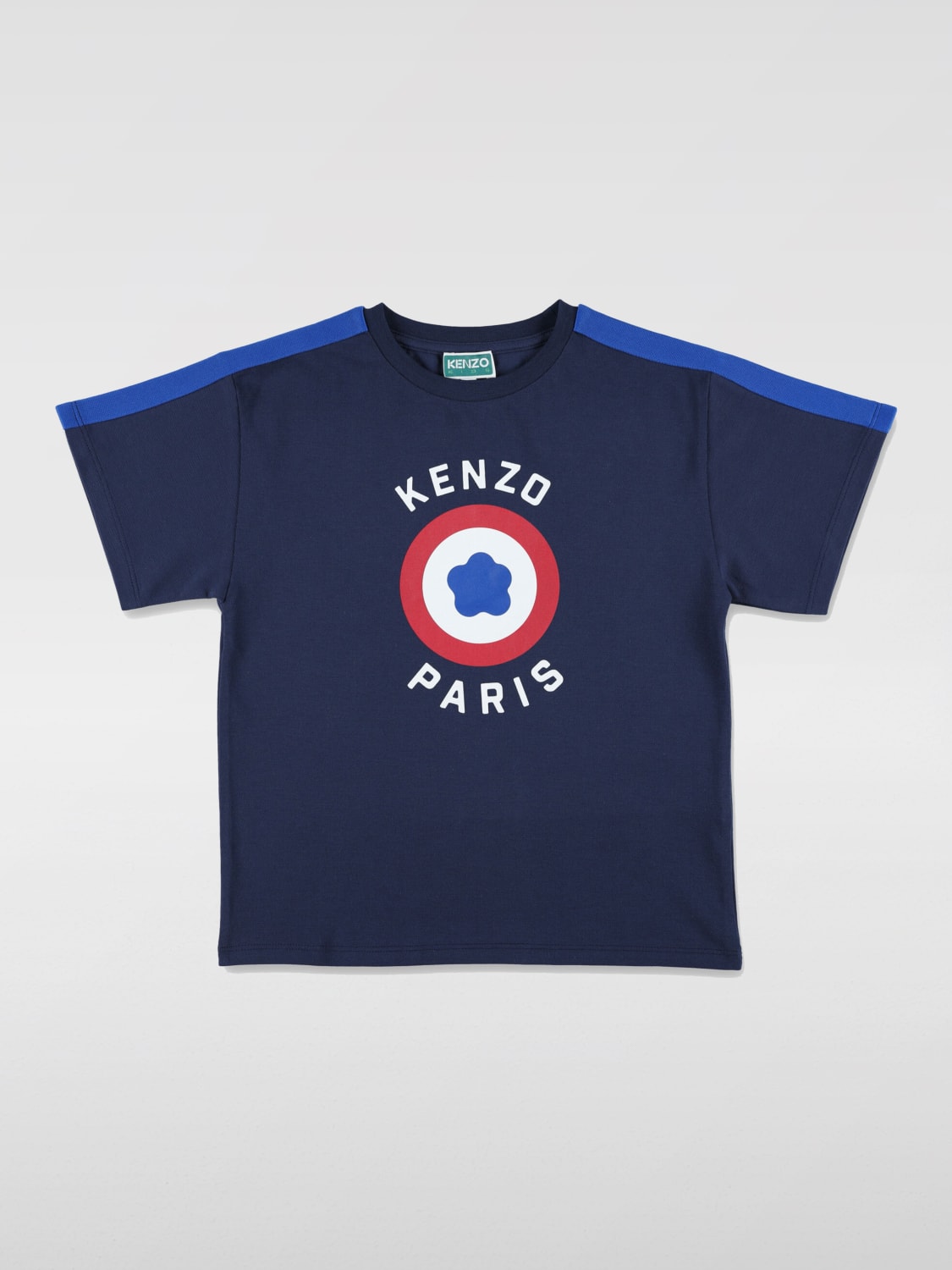 KENZO KIDS 티셔츠: 티셔츠 남아 Kenzo Kids, 블루 - Img 1