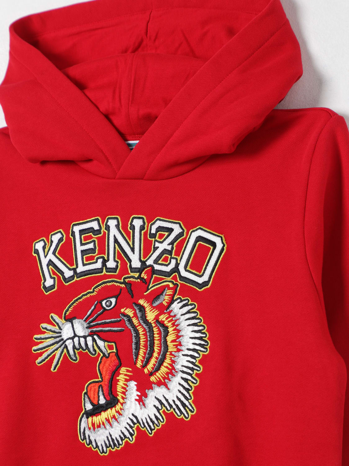 Red kenzo hoodie online