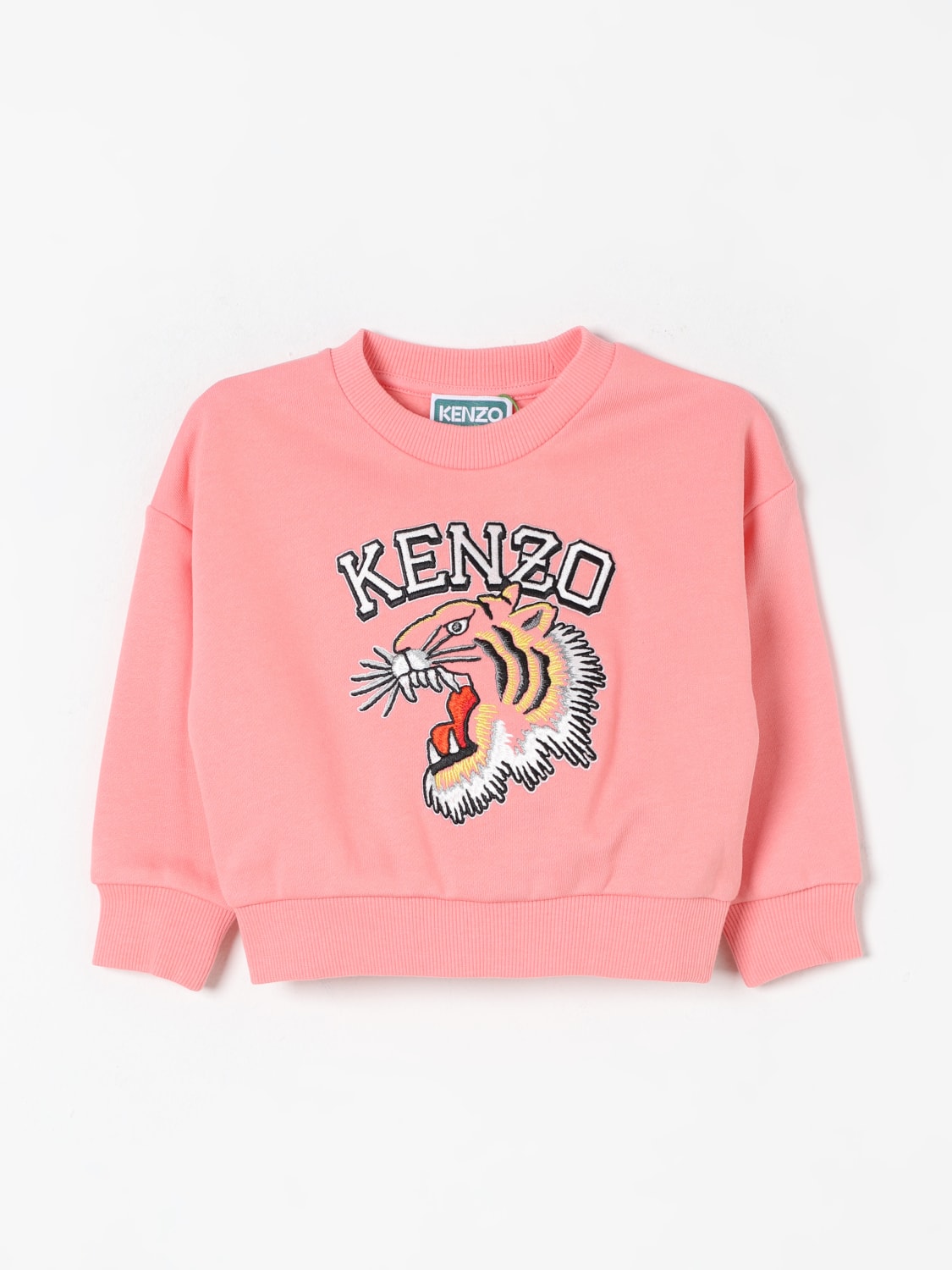 KENZO KIDS 스웨터: 스웨터 남아 Kenzo Kids, 핑크 - Img 1