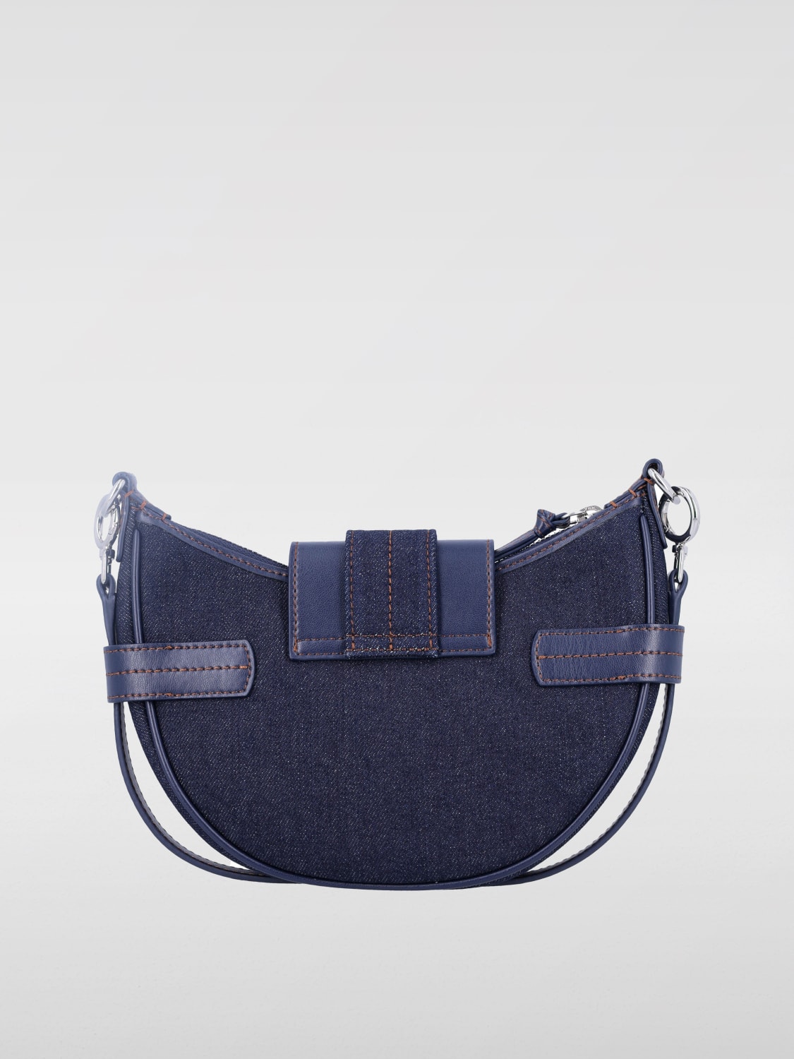 GANNI SHOULDER BAG: Handbag woman Ganni, Blue - Img 4