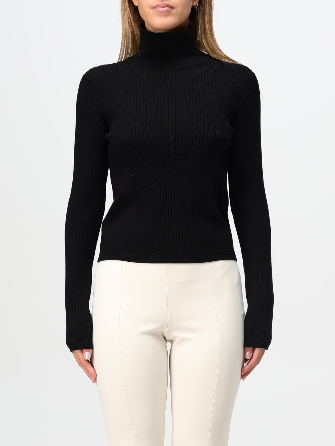 LIVIANA CONTI SWEATER: Sweater woman Liviana Conti, Black - Img 1