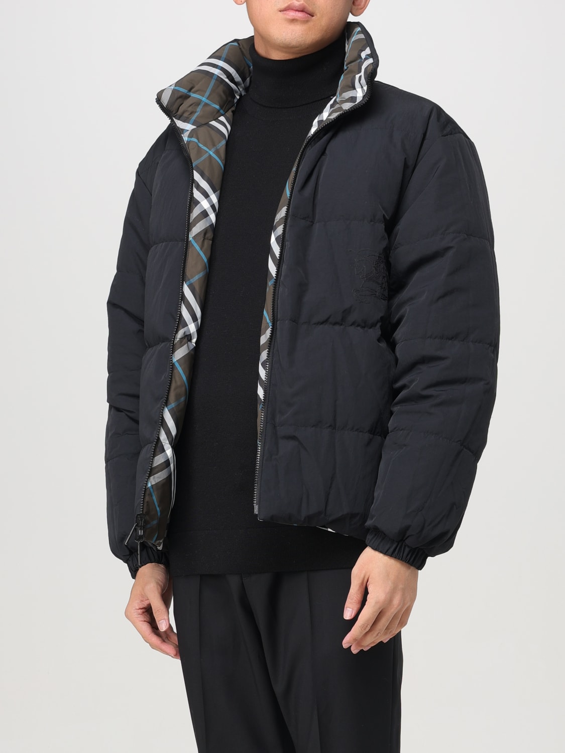 BURBERRY JACKE: Jacke herren Burberry, Schwarz - Img 4