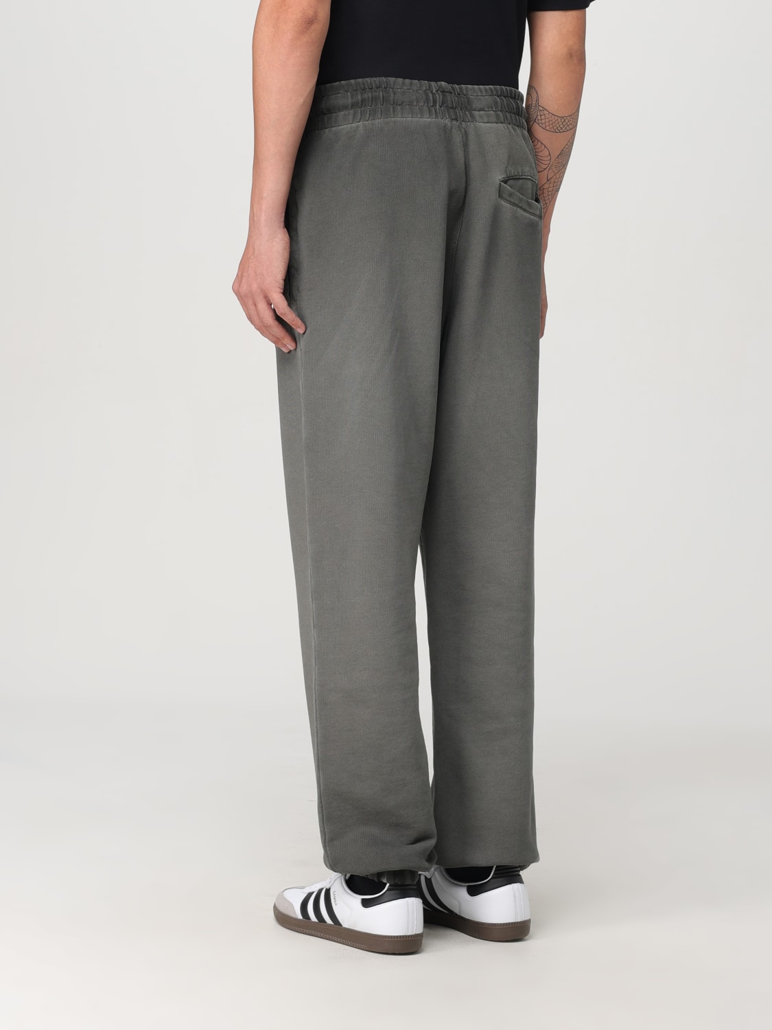 MSGM PANTS: Sweat men MSGM, Grey - Img 2