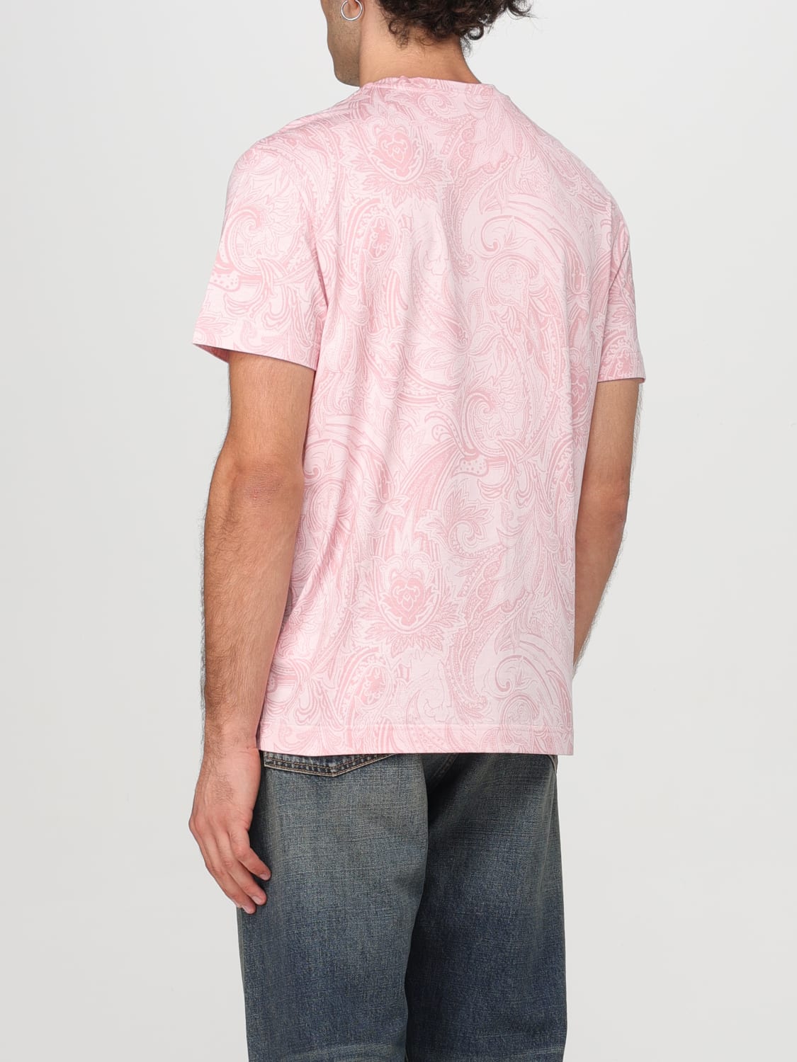 ETRO T-SHIRT: T-shirt men Etro, Pink - Img 3