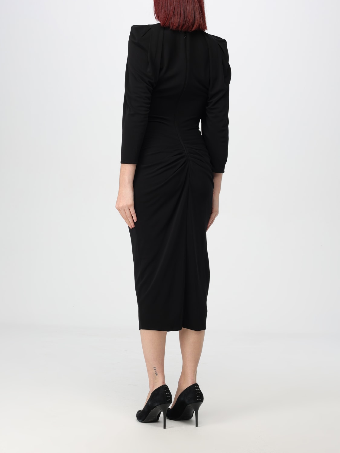 ELISABETTA FRANCHI DRESS: Dress woman Elisabetta Franchi, Black - Img 2