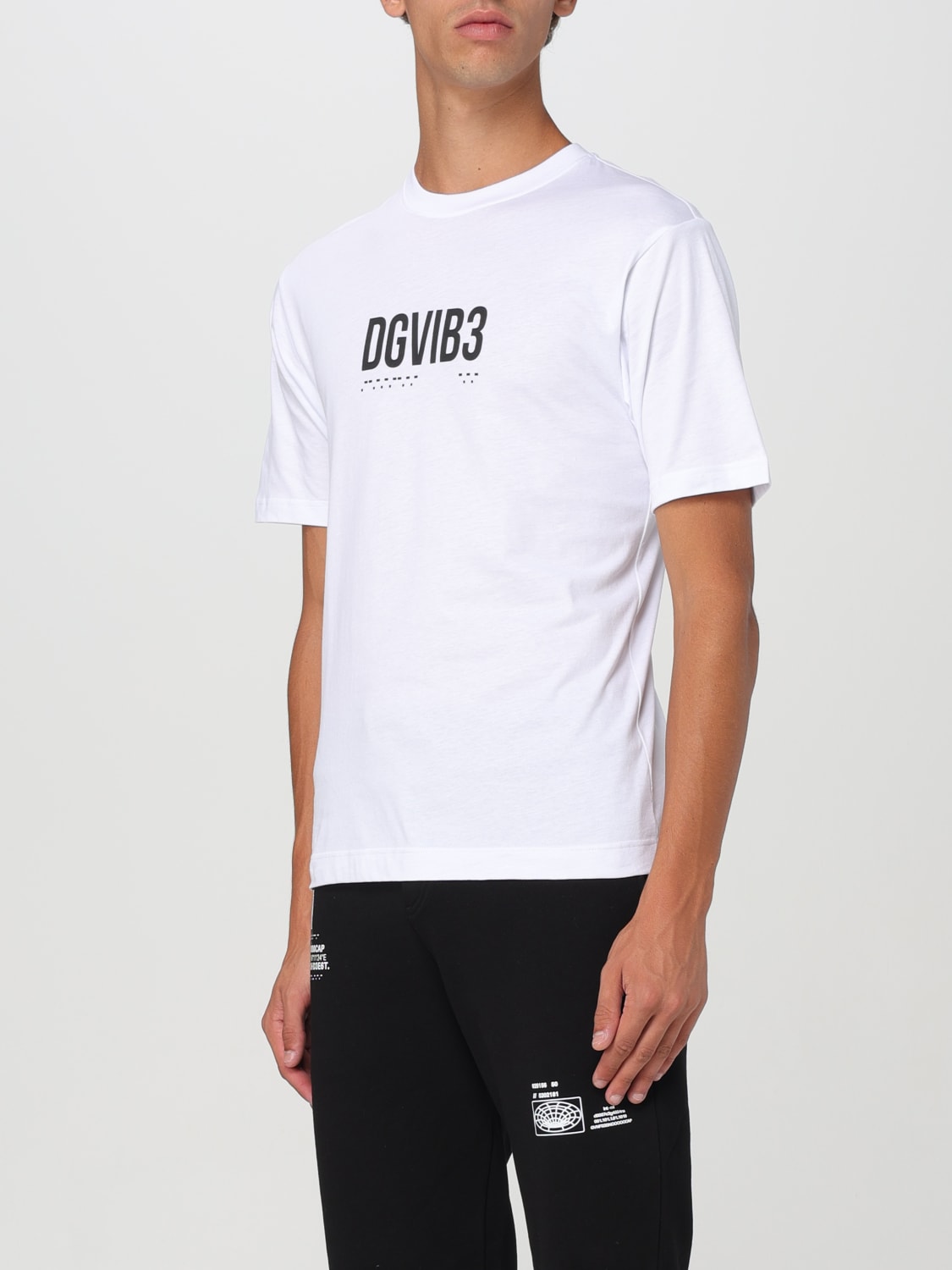 DOLCE & GABBANA T-SHIRT: Dolce & Gabbana cotton t-shirt with print, White - Img 3