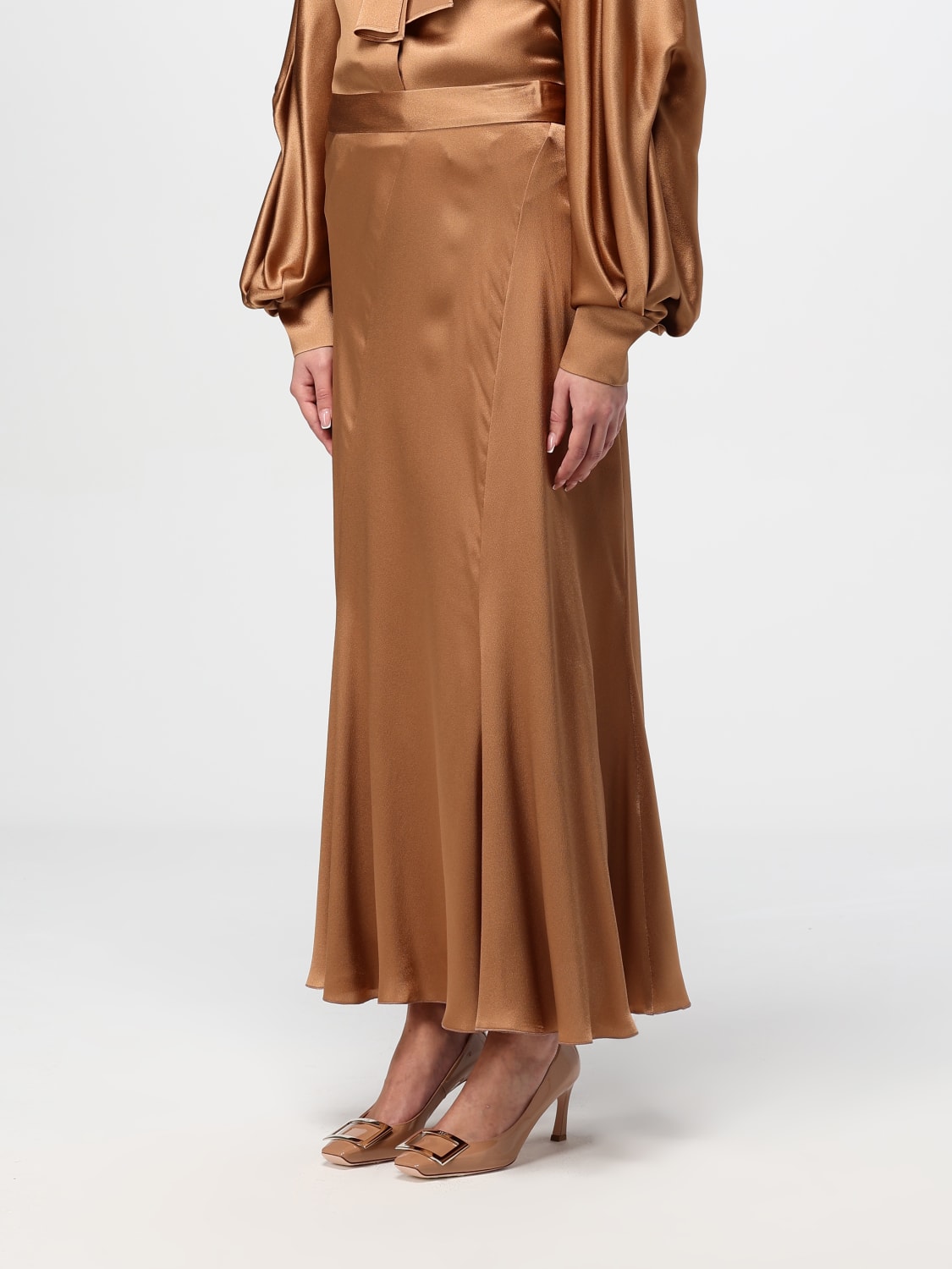スカート A FERRETTI Woman Skirt Beige 01121618 8018 ALBERTA FERRETTI: Skirt woman - Beige | Alberta Ferretti