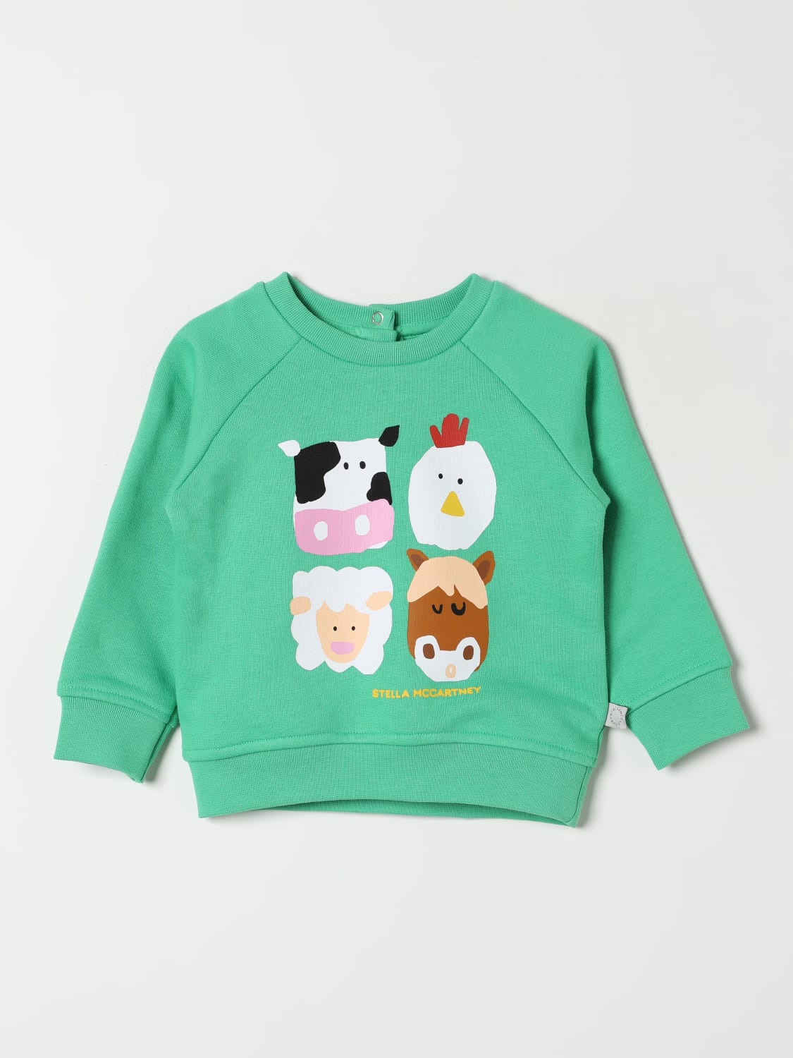 STELLA MCCARTNEY KIDS 毛衣: 毛衣 儿童 Stella McCartney Kids, 绿色 - Img 1