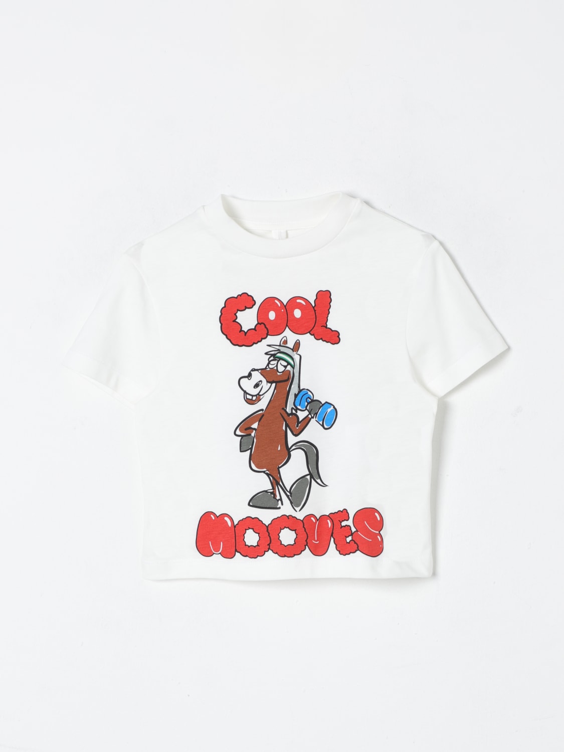 STELLA MCCARTNEY KIDS T-SHIRT: T-shirt kinder Stella McCartney Kids, Weiß - Img 1