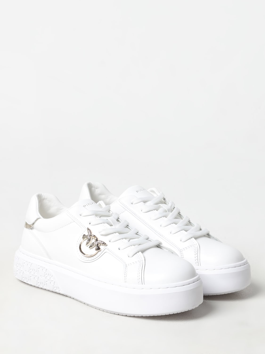【関税&送料込】Pinko Sneakers White Sneaker White Pinko - Le Follie Shop