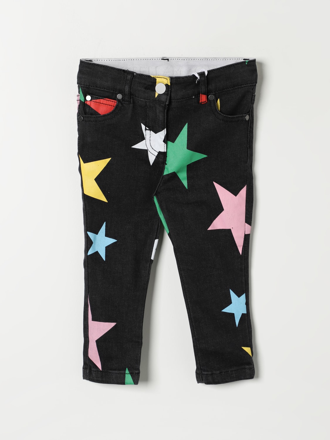 STELLA MCCARTNEY KIDS 청바지: 청바지 남아 Stella McCartney Kids, 블랙 - Img 1