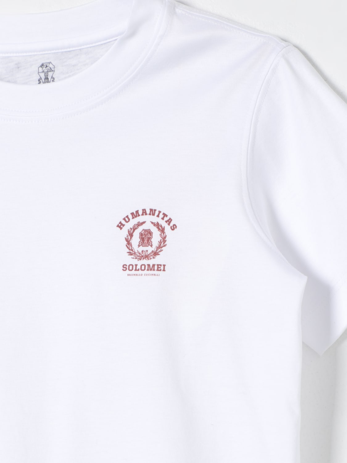 BRUNELLO CUCINELLI T-SHIRT: T-shirt kids Brunello Cucinelli, White - Img 3