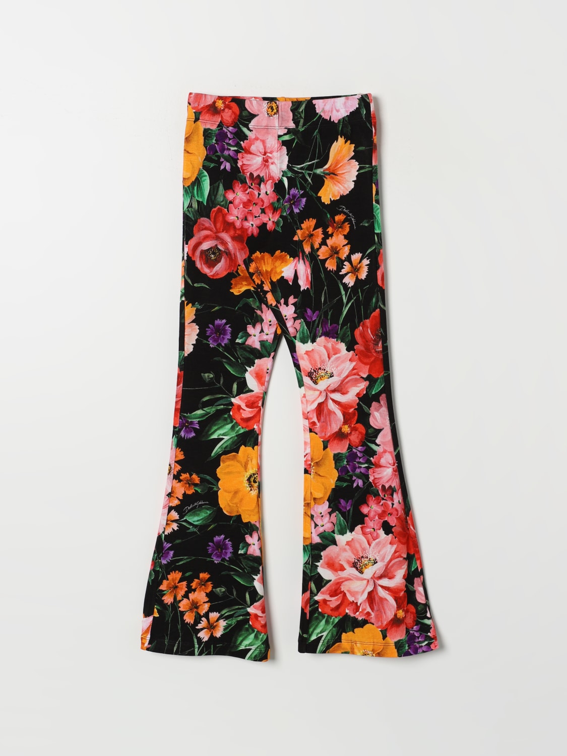 DOLCE & GABBANA PANTS: Pants kids Dolce & Gabbana, Black - Img 1