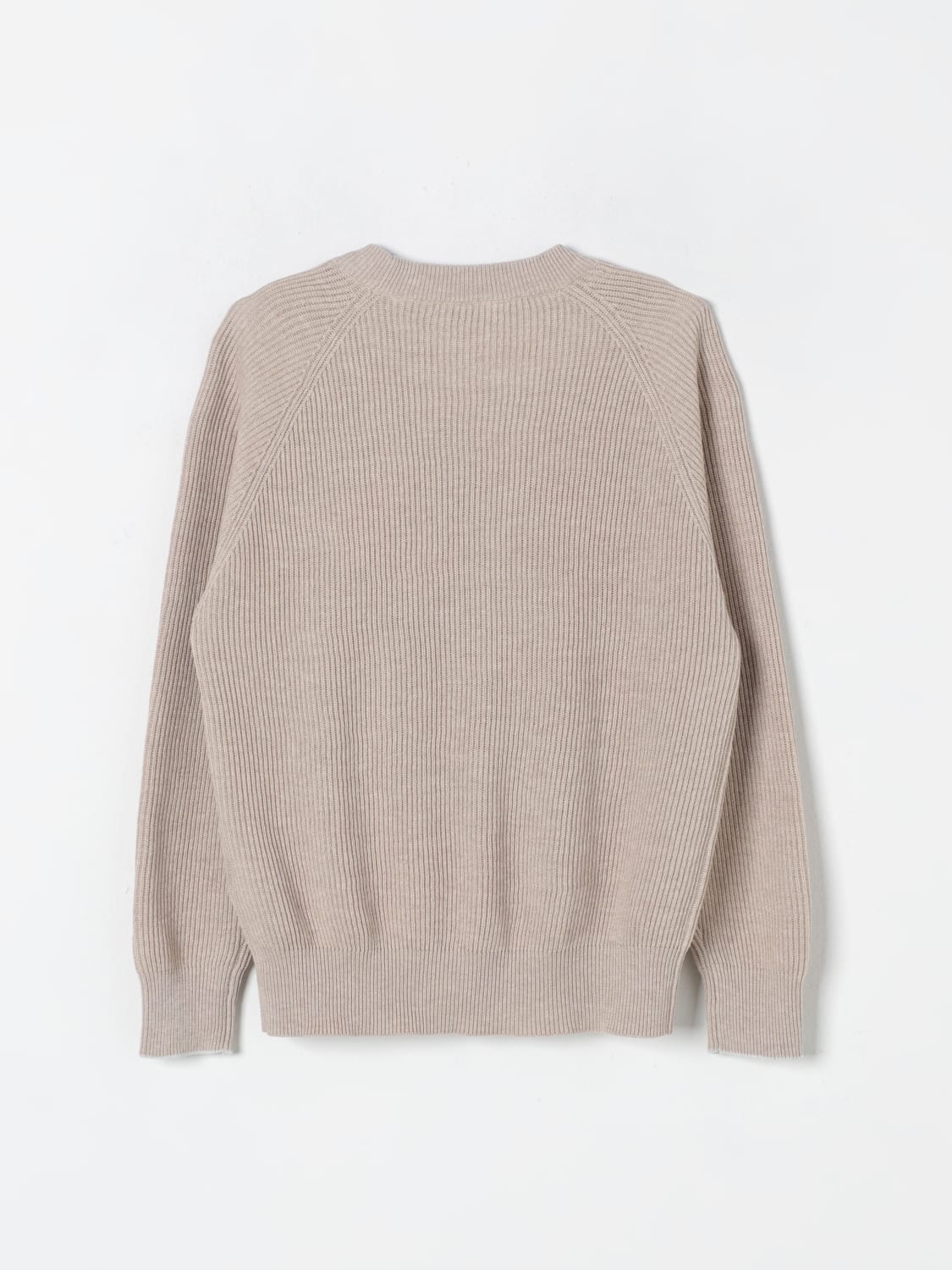 BRUNELLO CUCINELLI SWEATER: Sweater kids Brunello Cucinelli, Beige - Img 2