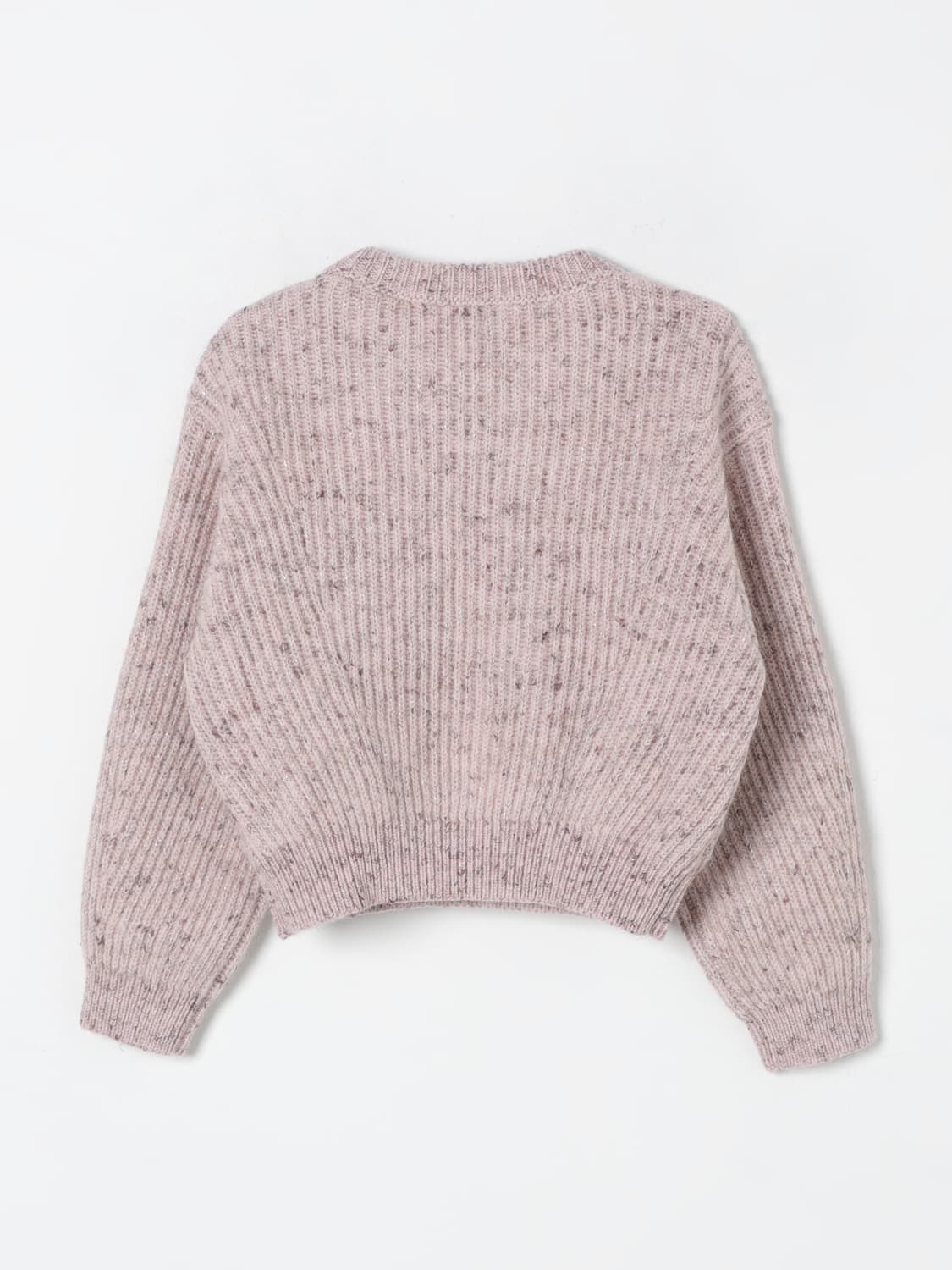 BRUNELLO CUCINELLI SWEATER: Sweater kids Brunello Cucinelli, Pink - Img 2