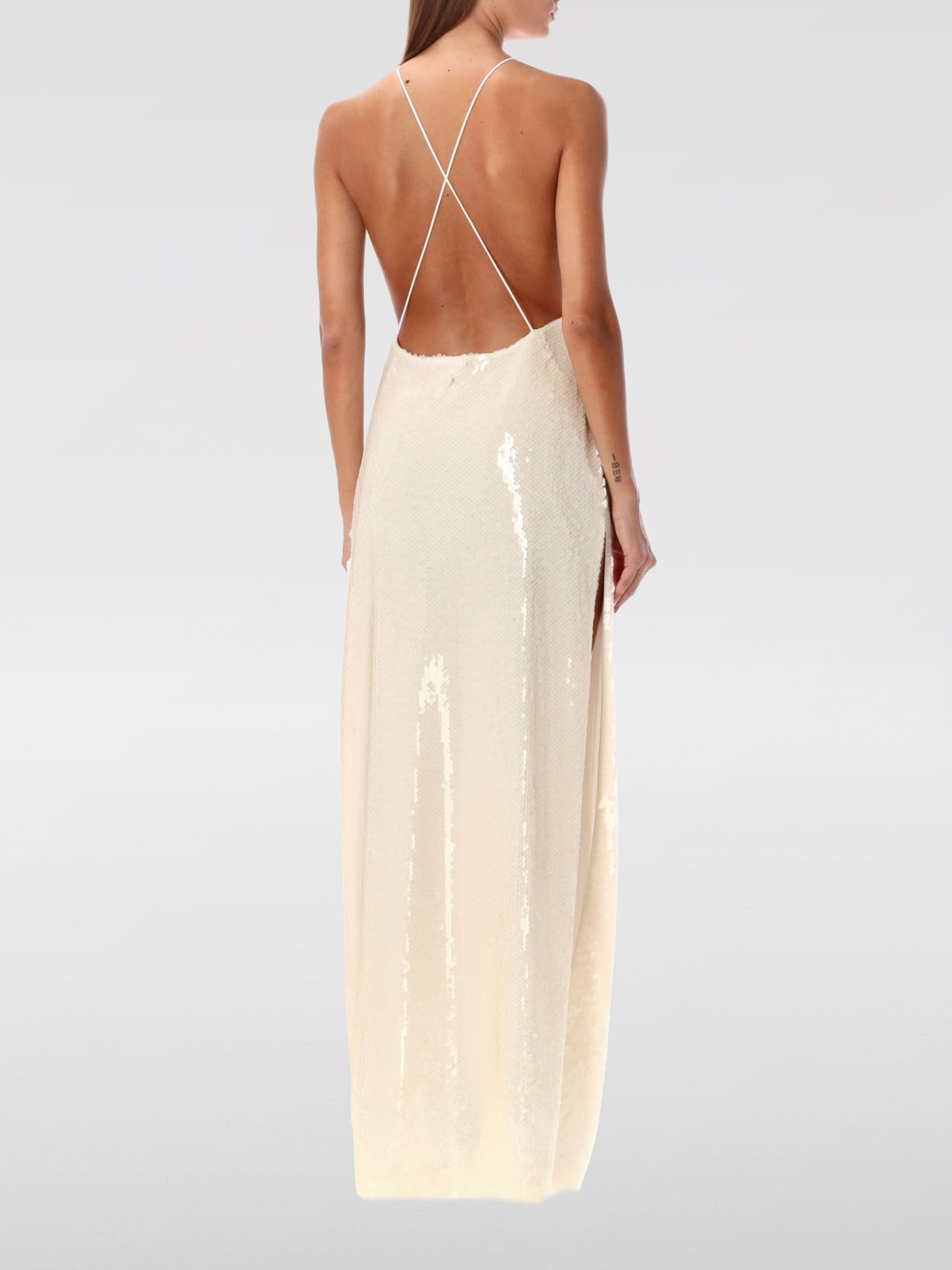 MAGDA BUTRYM ROBE: Robes femme Magda Butrym, Beige - Img 2