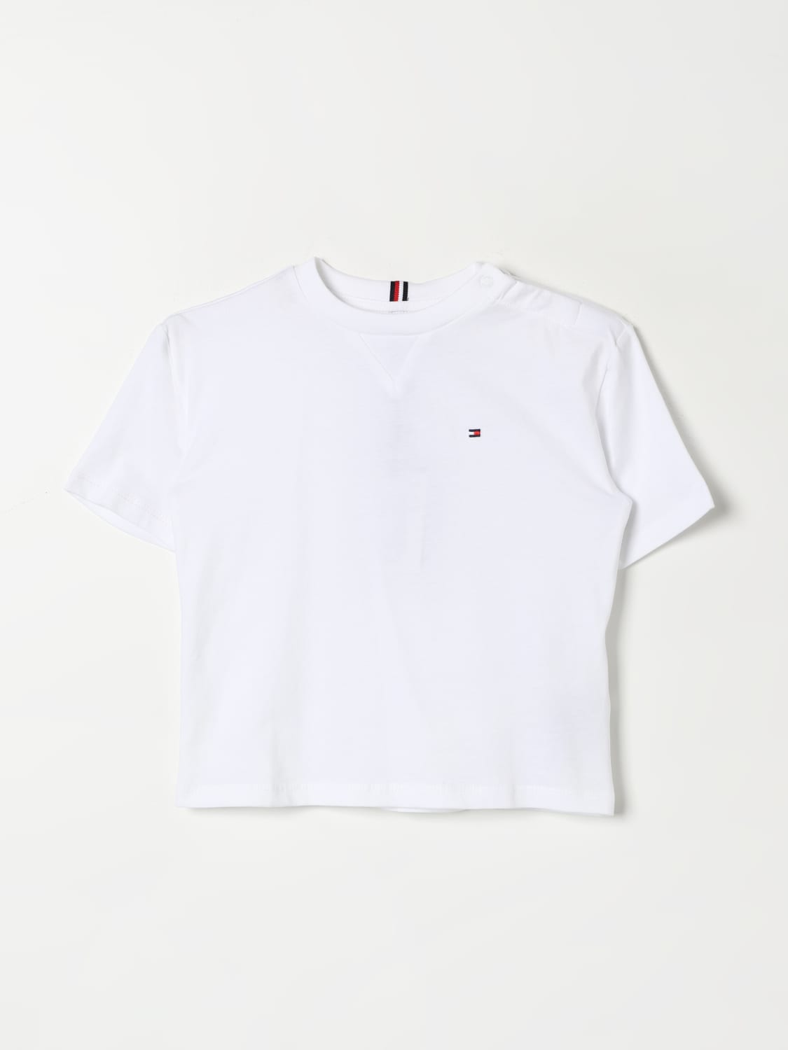 TOMMY HILFIGER T-SHIRT: T-shirt kids Tommy Hilfiger, White - Img 1